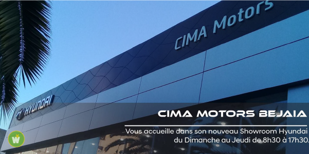 Cima-Motors: Ouverture de la succursale Hyundai de Bejaia