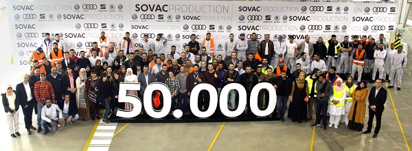 Sovac: Le 50 000e  véhicule sorti de l’usine aujourd’hui depuis janvier 2018